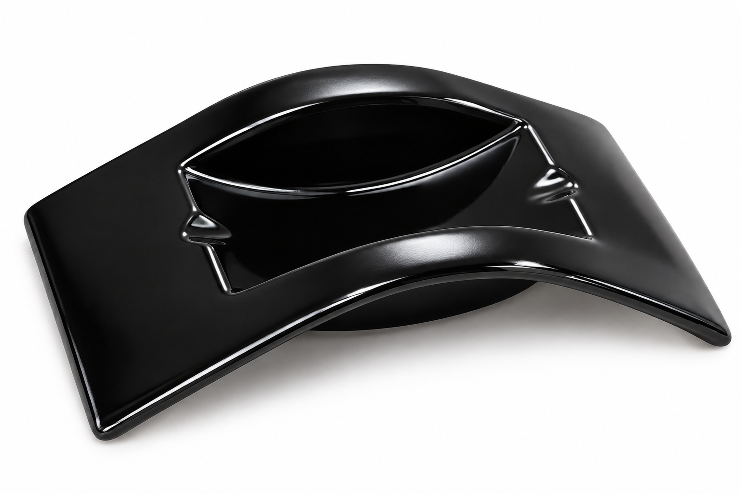GERMANUS Cigar Ashtray in Black - Granitum IV